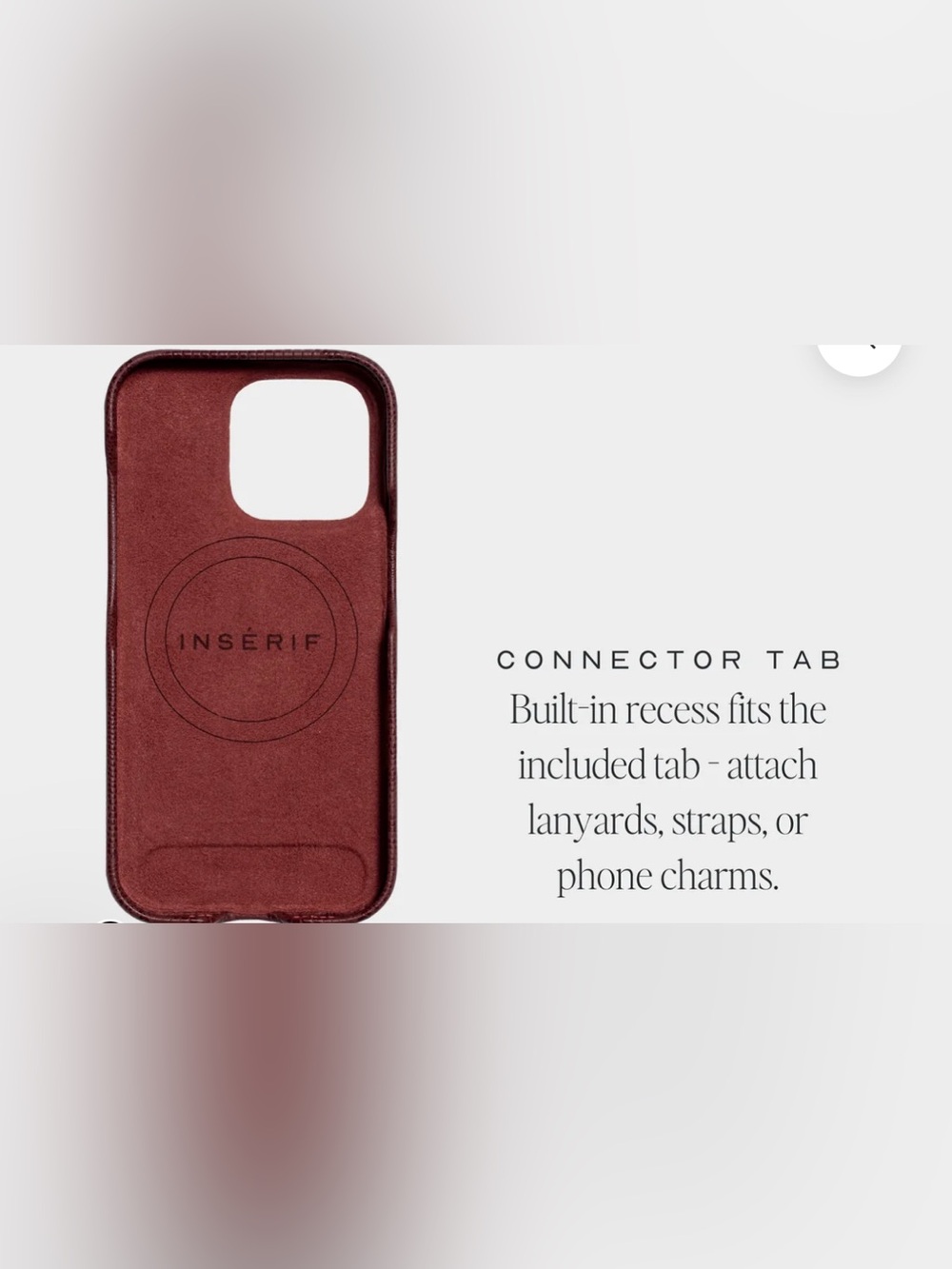 INSERIF PHONE CASE - Picture 2 of 12